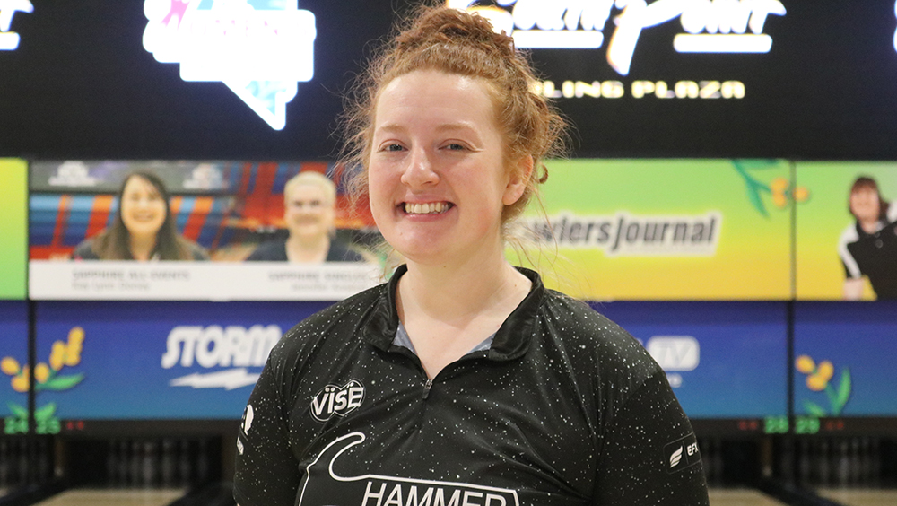Alexis Runk at the 2025 USBC Women's Championships